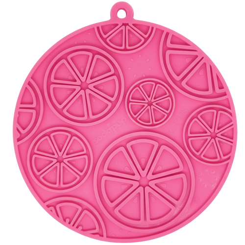 Citrus Design eMat Enrichment Lick Mat for Dogs and Cats