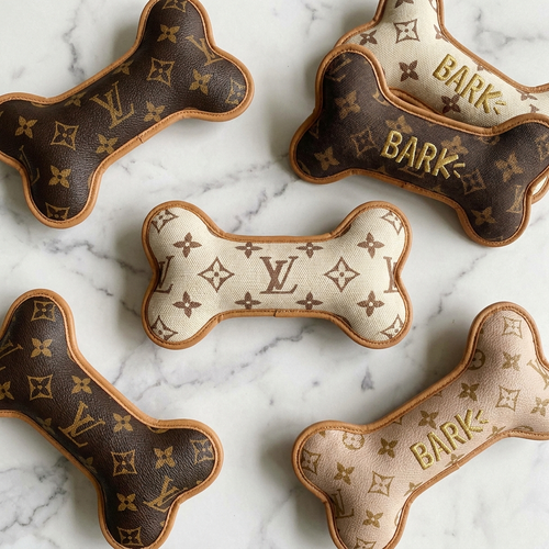 Chewy Vuiton Bones Sampler Dog Toy