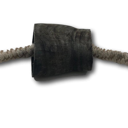 Water Buffalo Horn Tuffie – 100% Natural Dog Dental Chew (2-Count 7.5oz)