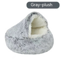 Semi-Enclosed Cat Bed Nest