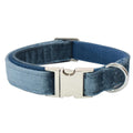 Bubblepup Velvet Dog Collar Soft Dog Collar for Small Medium Large Dogs