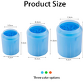 Portable Dog Paw Cleaner Cup – Soft Silicone Paw Washer
