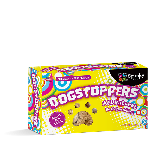 Dogstoppers Dog Treats – Crunchy Cheese Biscuits 5oz