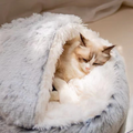 Semi-Enclosed Cat Bed Nest