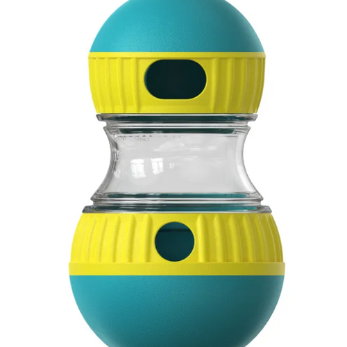 Wobble Treat Dispenser Toy for Dogs – Slow Feeder Puzzle Ball