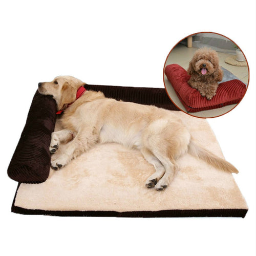 Orthopedic Dog Bed – Plush Washable Mattress for Dogs & Cats