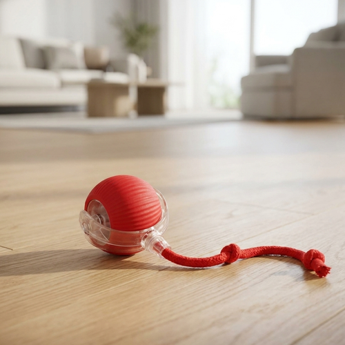 Interactive Rolling Dog Ball