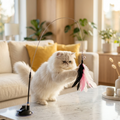 Suction Cup Cat Teaser with Bell