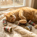 Snuggly Cup 3-Pack Organic Catnip Toys
