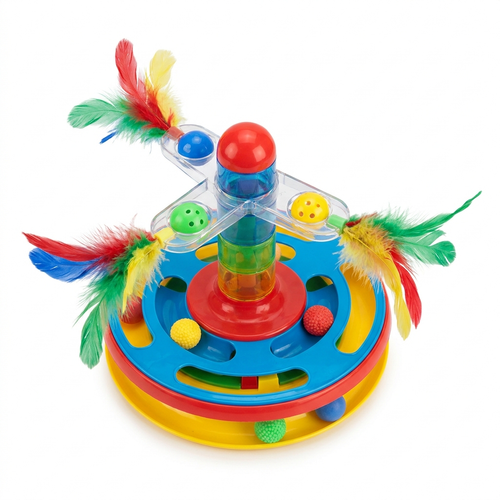 Windmill Turntable Interactive Cat Toy