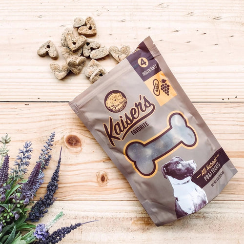 Kaiser's Favorites Dog Treats Peanut Butter Blueberry