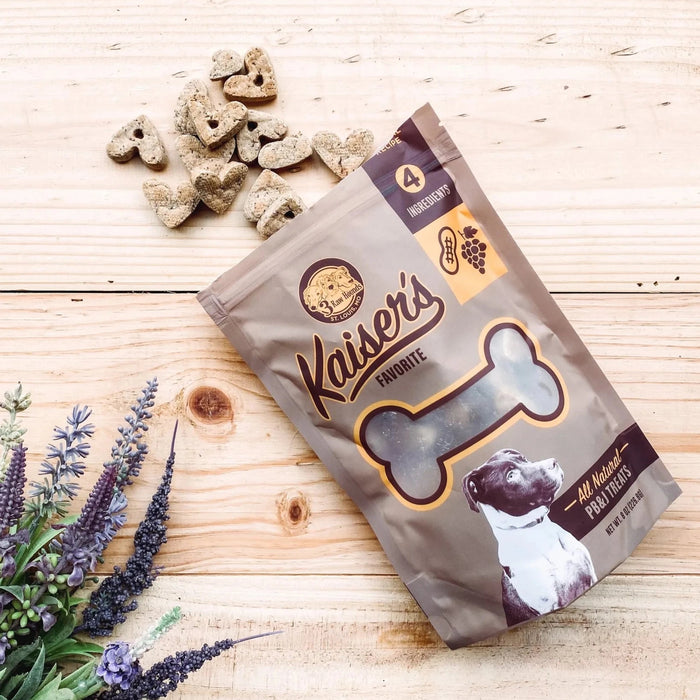 Kaiser's Favorites Dog Treats – Peanut Butter & Blueberry