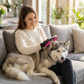 Pet Dog Cat Grooming Glove with 261TipsGentle Deshedding Brush Glove.