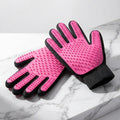Pet Dog Cat Grooming Glove with 261TipsGentle Deshedding Brush Glove.